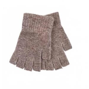 NEW LINDA RICHARDS women's no fur handwarmer in taupe